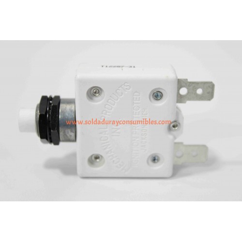 Lincoln Electric Circuit Breaker 20A,250Vac,32Vdc T12287-31