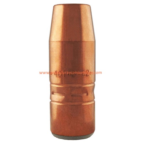 Boquilla 5/8" Bore; 1/4" Tip Recess; Copper Tregaskiss 401-5-62