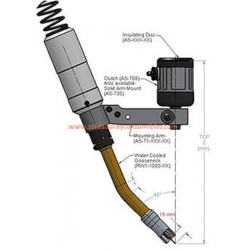 Clutchless Bracket Tregaskiss As-730