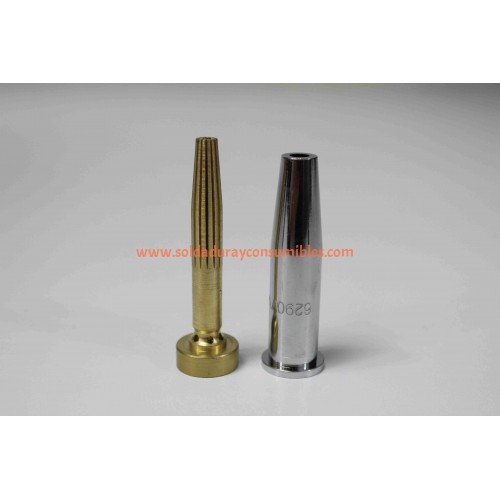 L.G. 2 Piece High Speed Tipo Harris 6290-VVC2