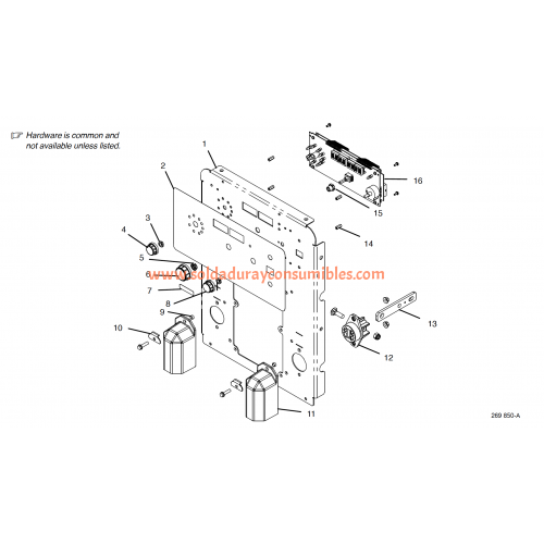 269905 Módulo transistor Igbt Miller Kit powerex