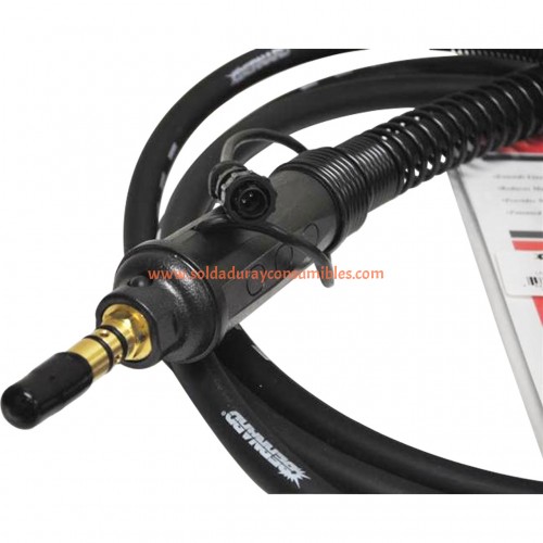 Pistola MIG Q4015AE8EMC Tregaskiss BAC 400A de .045 mm